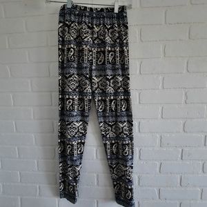 NWOT Lot of 3 Pairs of Tribal and Funky Print High Waist Leggings Size X Small